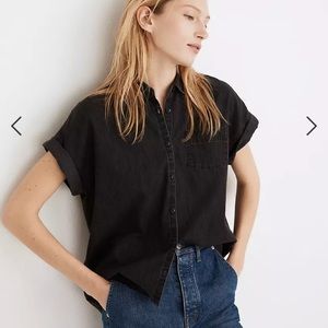 Madewell Denim Rolled-Sleeve Shirt